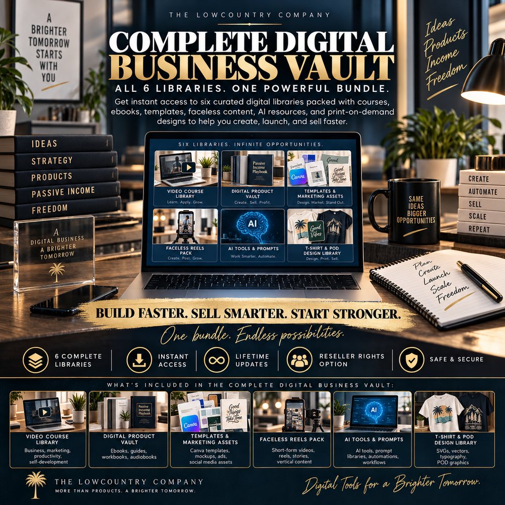 The Complete Digital Business Vault — all 6 libraries